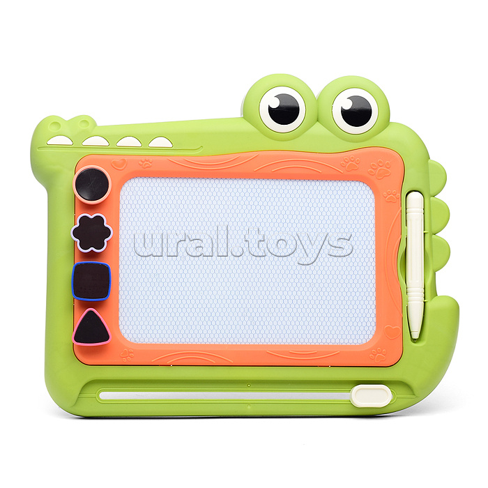 Доска для рисования "Добрый крокодил" в коробке