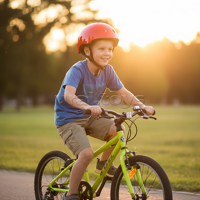 Защитный шлем "Цветок" (цвет красный)