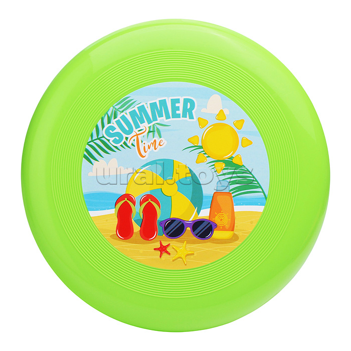 Летающая тарелка, Ø225 мм (зелёная)