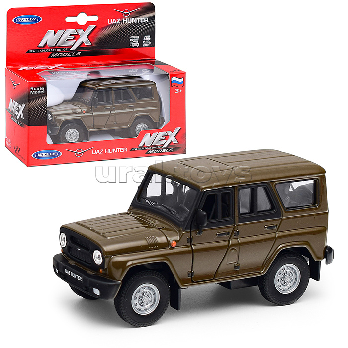 Машинка 1:38, в асс., набор 23RUS