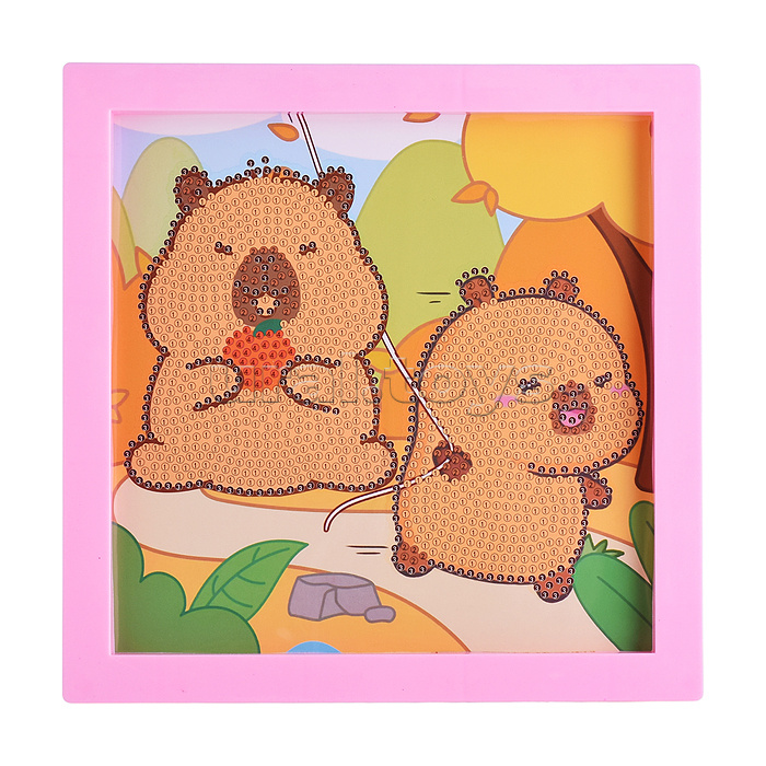 Мозаика алмазная "Капибара" 20*20см
