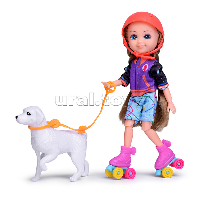 Кукла с аксессуарами "Кристина на прогулке" в коробке