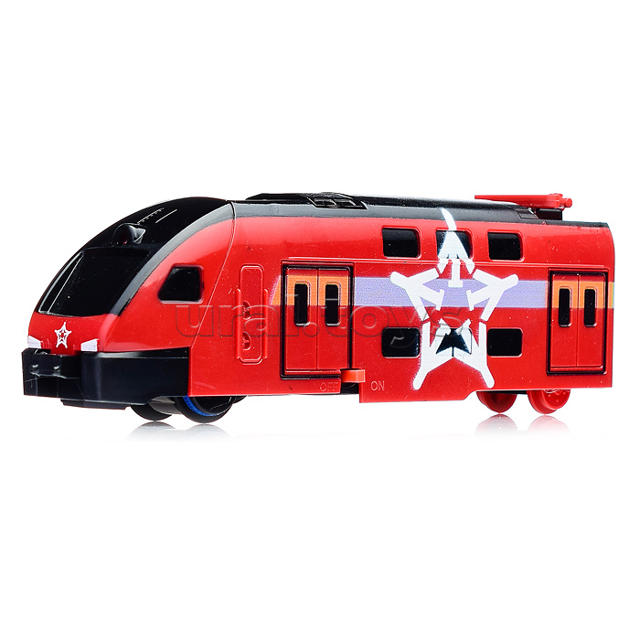 Железная дорога "Аэроэкспресс" 280см, (свет-звук) в коробке