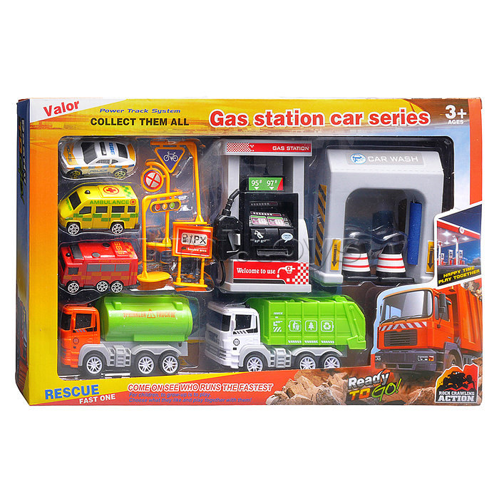 Набор машин "Автомагия" в коробке