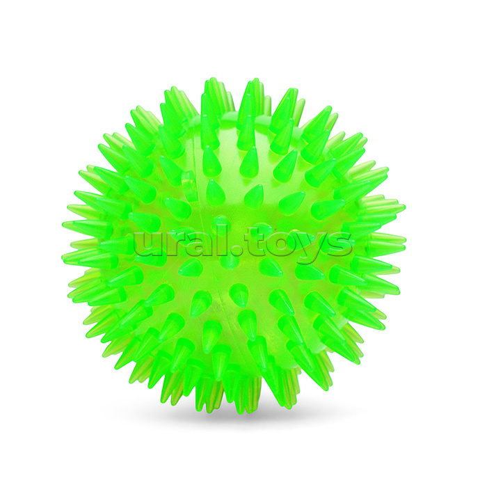 Мяч-ёж "Неоновый цвет-2" (8,5 см.) в коробк