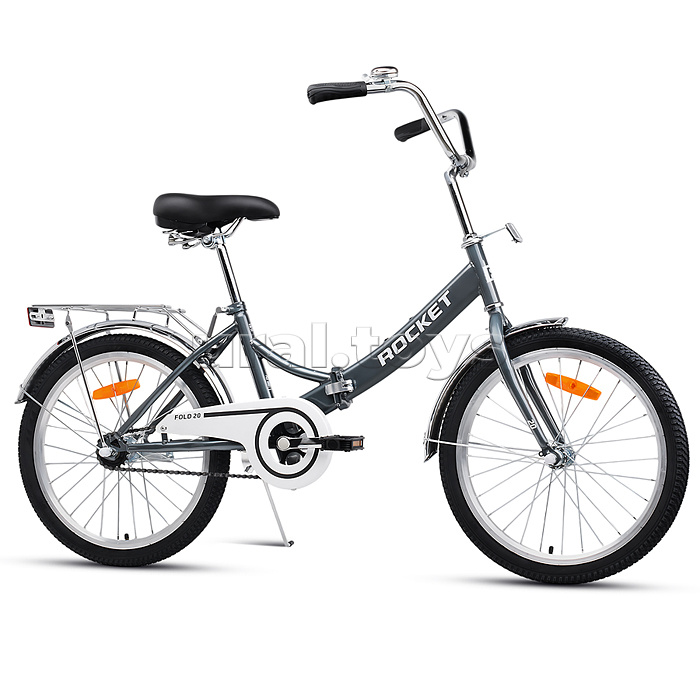 Велосипед 20" Rocket City Fold 20, цвет серый, размер 13,5"