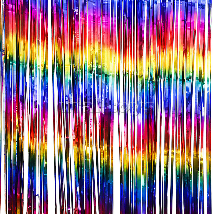 Украшение интерьерное-занавес "Мерцание" 100*200 см, в пакете