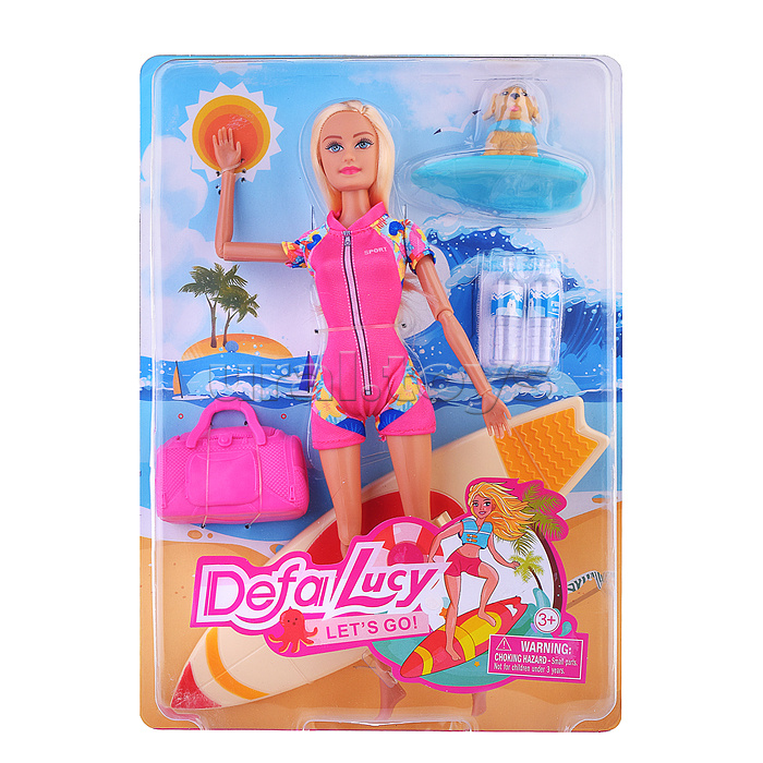 Кукла с аксессуарами, в коробке