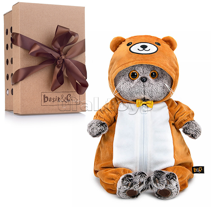 Кот Басик в кигуруми "Медвежонок"