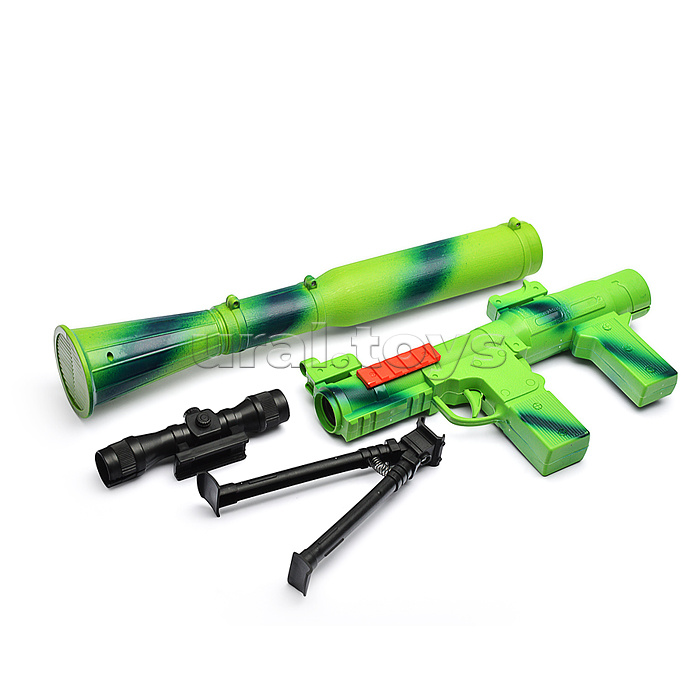 Игровой набор "Солдат" с каской, в сетке