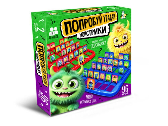 Настольная игра "Попробуй угадай. Монстрики" Active time