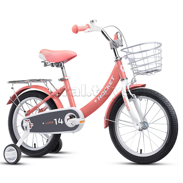 Велосипед 14" Rocket Luna, цвет розовый