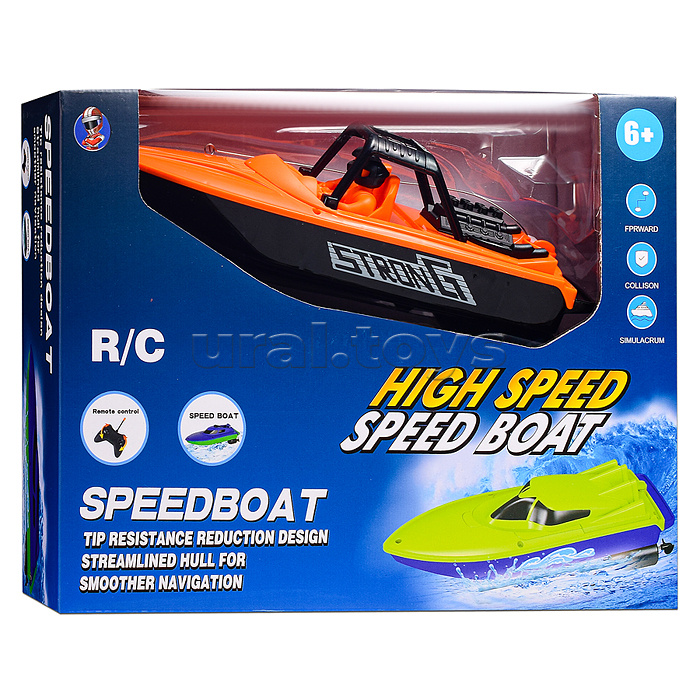 Катер "Грация" р/у, 27MHz, в коробке