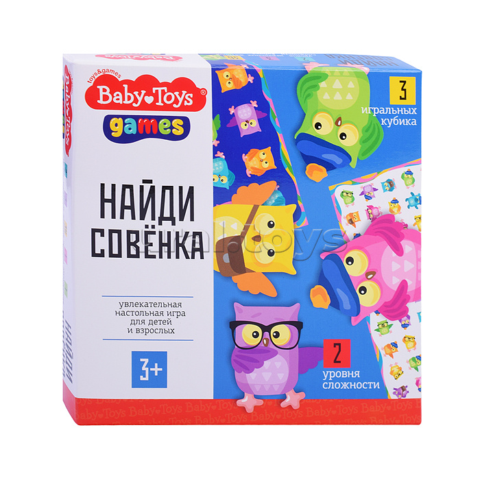 Игра настольная "Найди Совенка" серии Baby toys games