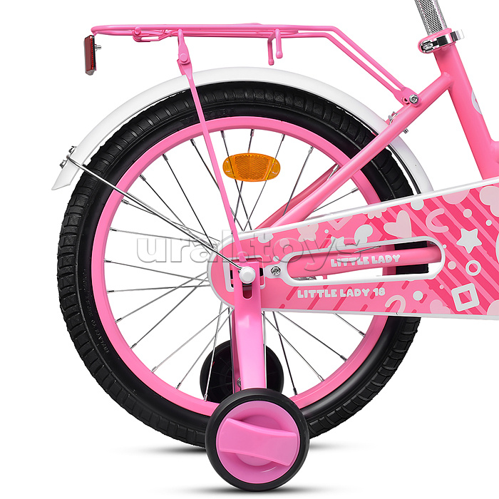 Велосипед 18" Rocket Little Lady, цвет розовый