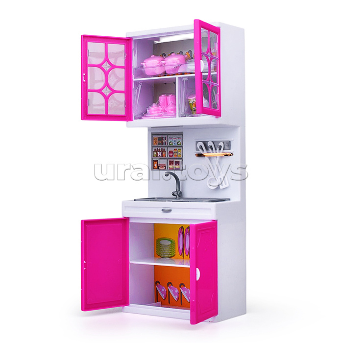 Мебель для кукол "Кухонный гарнитур" в коробке