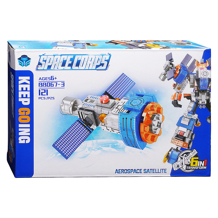 Конструктор "Космический воин" (644 дет.) в коробке