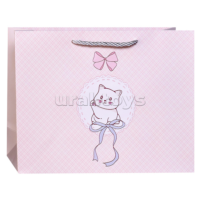 Пакет подарочный "Подарочная феерия" 24,5*19,5*10см. (в ассортименте)