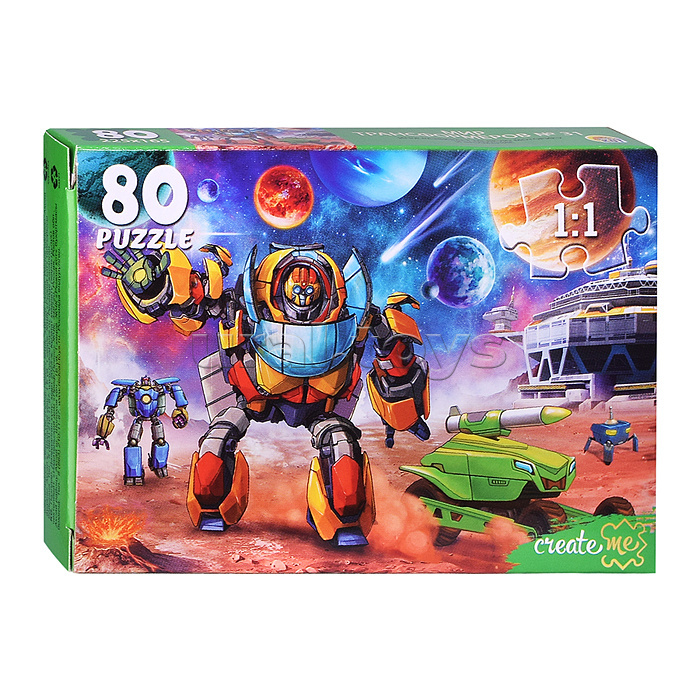 Пазлы 80 "Мир трансформеров №31" Пазлы 80 "Мир трансформеров №31"