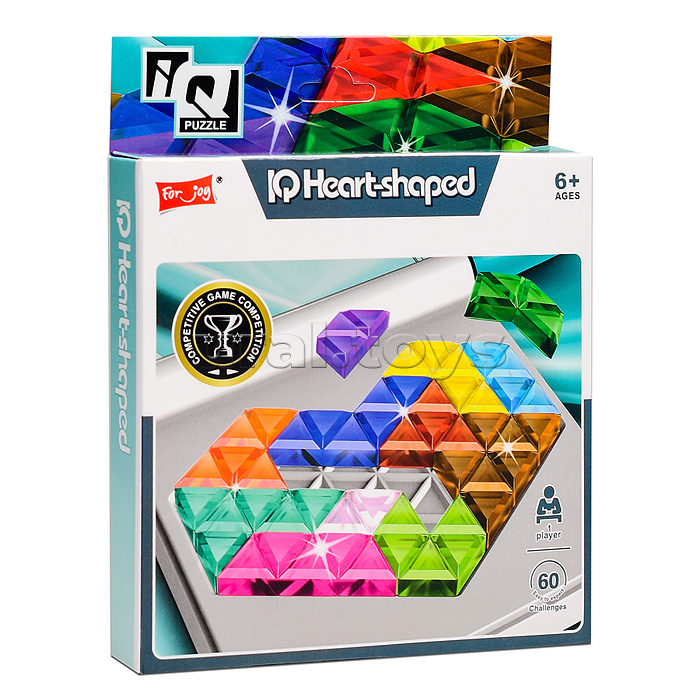 Игра развивающая "Сердце" в коробке