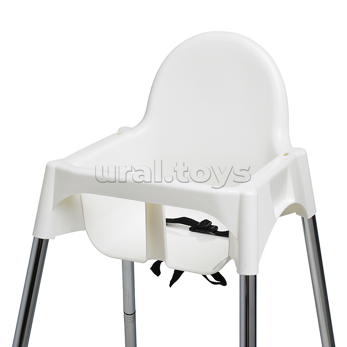 Стульчик для кормления, с разборными ножками, белый