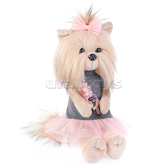 Lucky Yoyo: Чайная роза с каркасом 25, коробка 42см