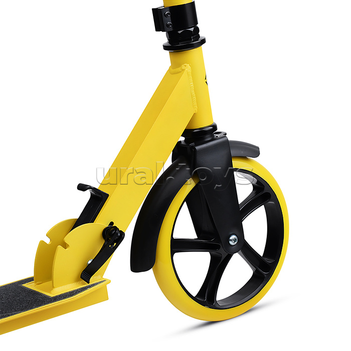 Самокат ROCKET, колеса PU 200 мм, ABEC 7, желтый