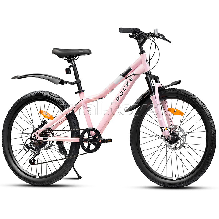 Велосипед 24" Rocket Vela Pro 24 , цвет розовый, размер 13"