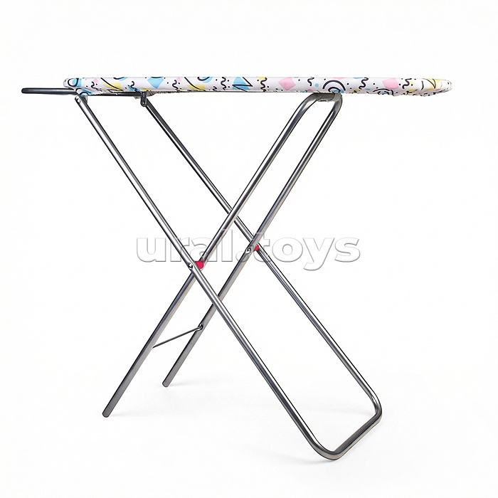 Доска для глажения металлическая, принт зигзаги