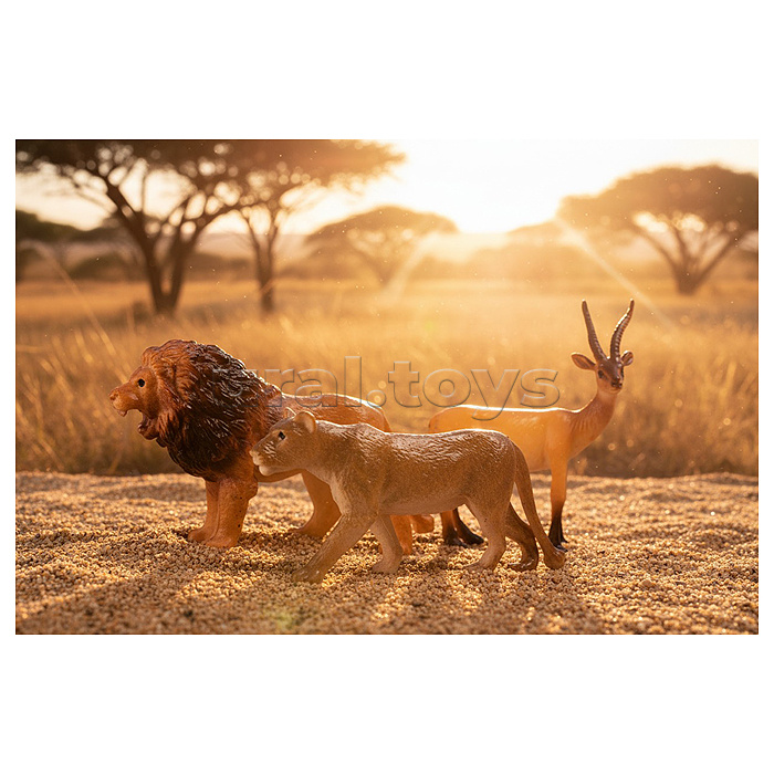 Набор животных "Пустынные странники" в пакете