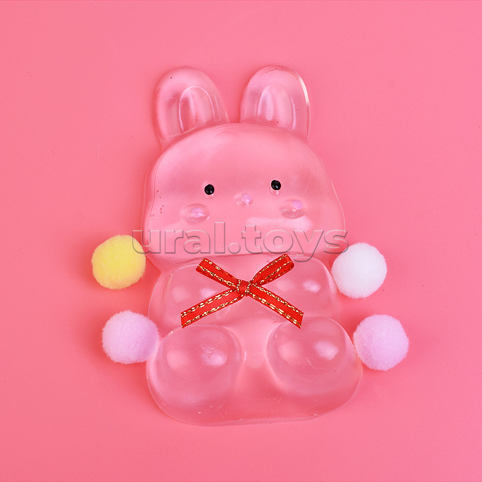 Игрушка-антистресс "Хрустально-прозрачный котик"