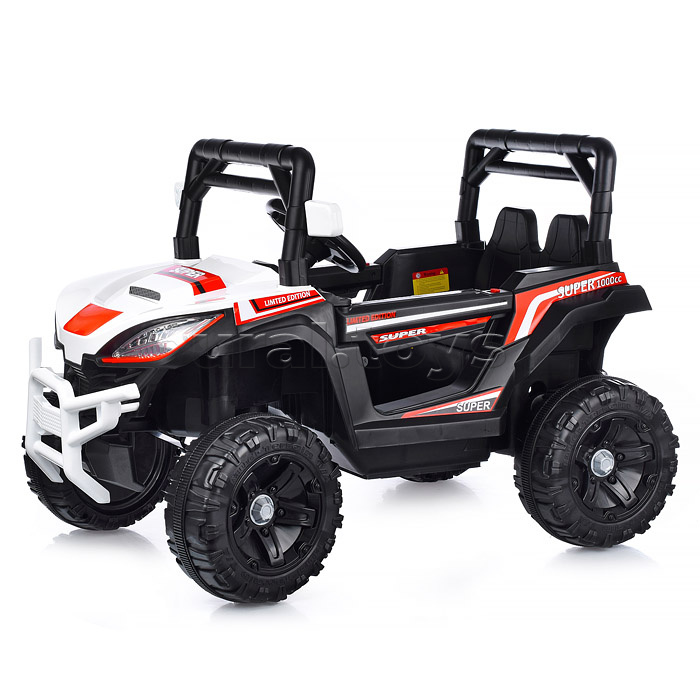 Электромобиль "Спорт" на аккумуляторе, в коробке (белый)