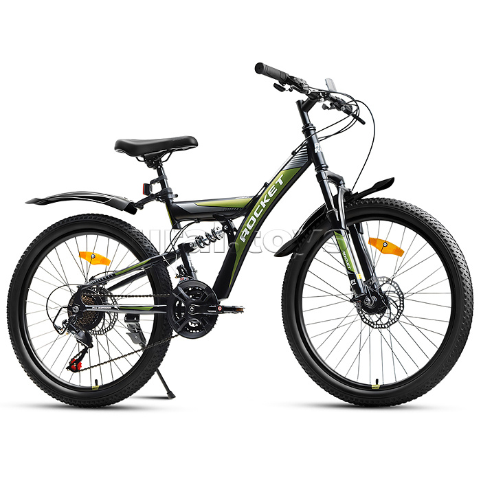 Велосипед 24" Rocket Azkar, цвет хаки, размер 15"