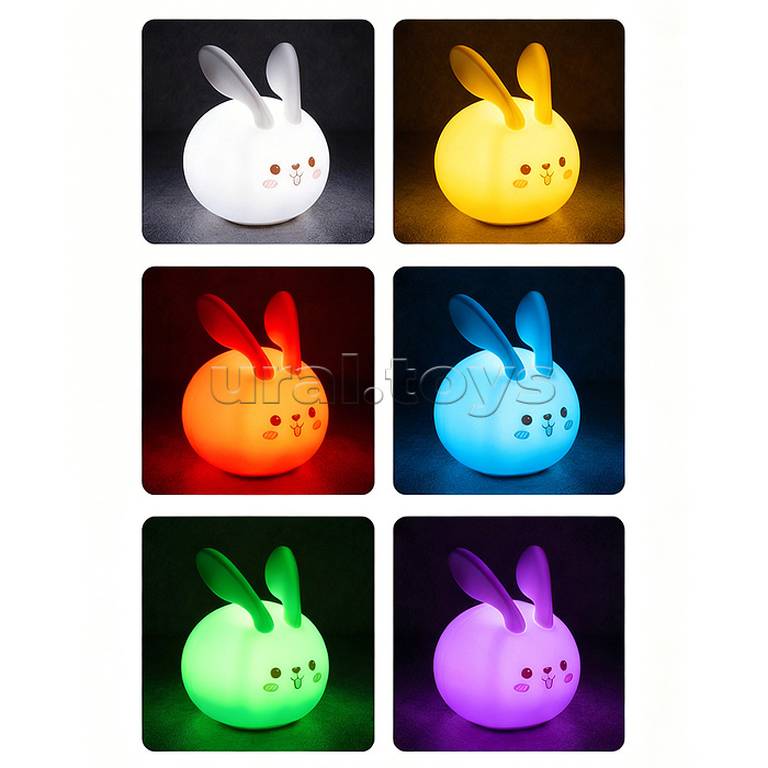 Ночник "Зайчик-огонёк" в коробке