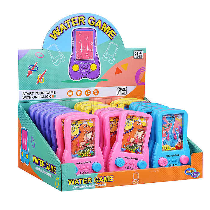Водная игра "Динозаврик" в коробк