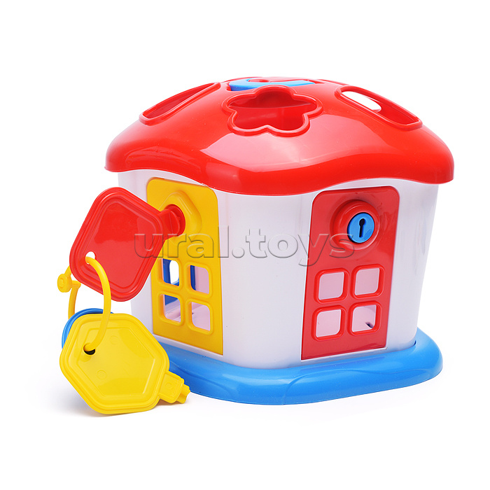 Логика-сортер "Сладкий домик" в коробке