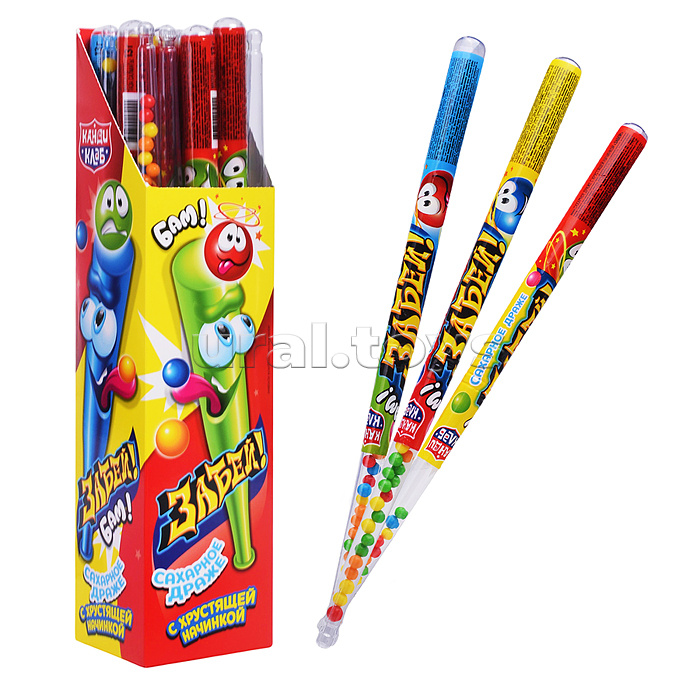 Сахарное драже с хрустящей начинкой "Забей!" 13г*20шт