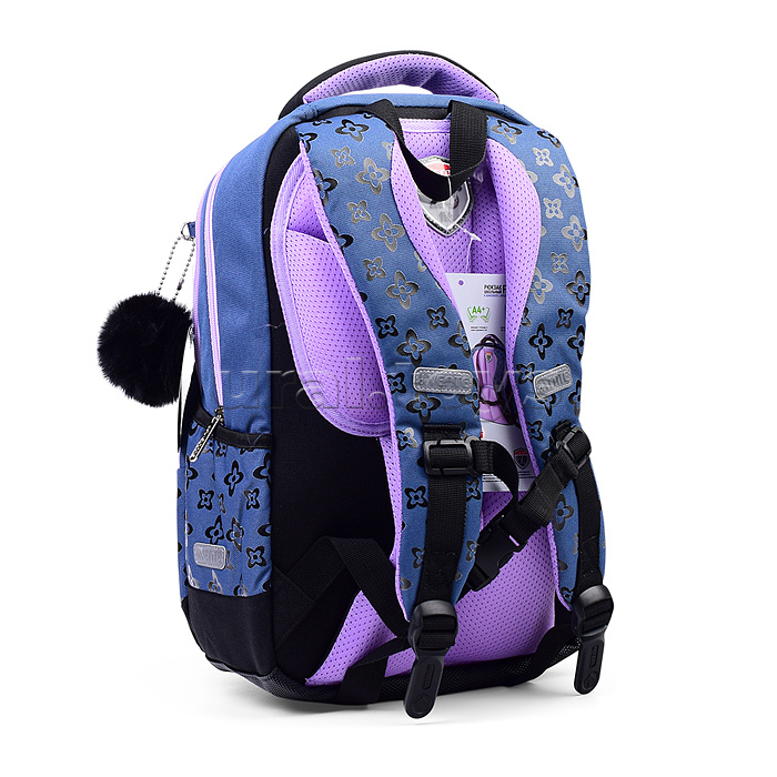 Рюкзак "Fit26. Fashion" 39x26,5x15,5 см (18 л) 500 г, 2 отделения на молнии, одно с уплотненным отделением для ноутбука до 15 дюймов и книг и карманом для учебников, в комплекте с брелоком Рюкзак "Fit26. Fashion" 39x26,5x15,5 см (18 л) 500 г, 2 отделения на молнии, одно с уплотненным отделением для ноутбука до 15 дюймов и книг и карманом для учебников, в комплекте с брелоком