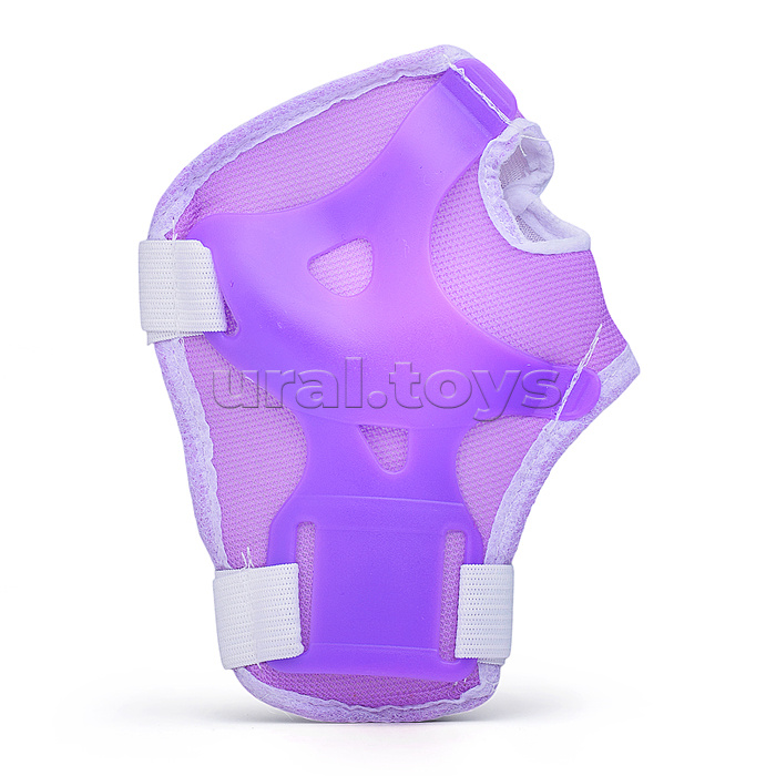 Ролики детские, размер S, фиолетовый (со шлемом и защитным снаряжением)