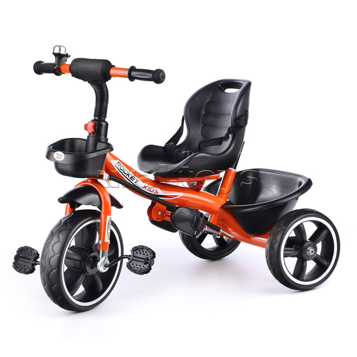 Велосипед 3-х колесный, оранжевый