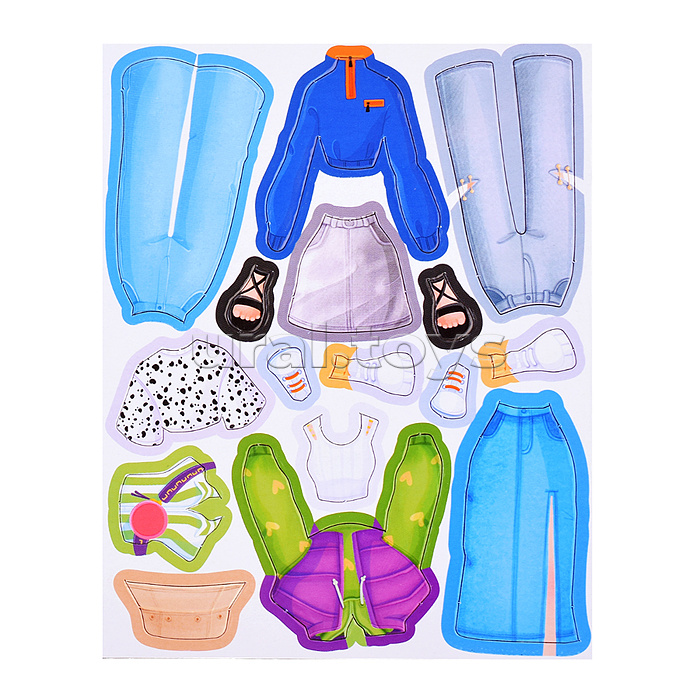 Магнитная игра "Подружки"