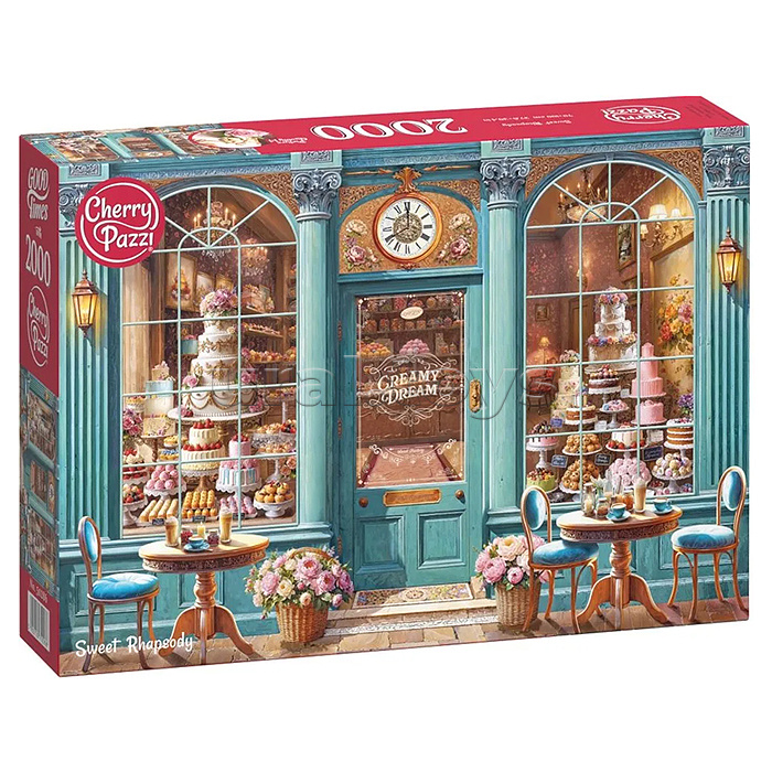 Пазлы 2000 "Кондитерская"