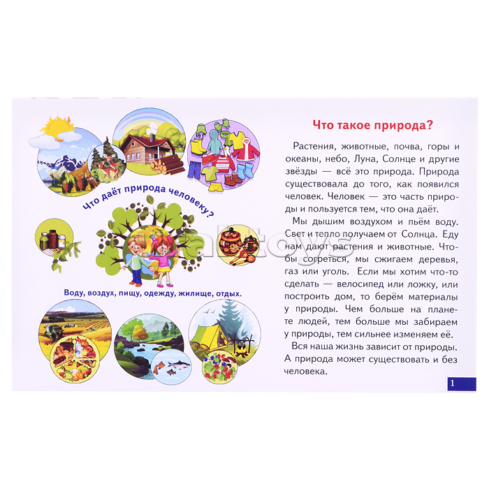 Обучающие карточки. Уроки экологии