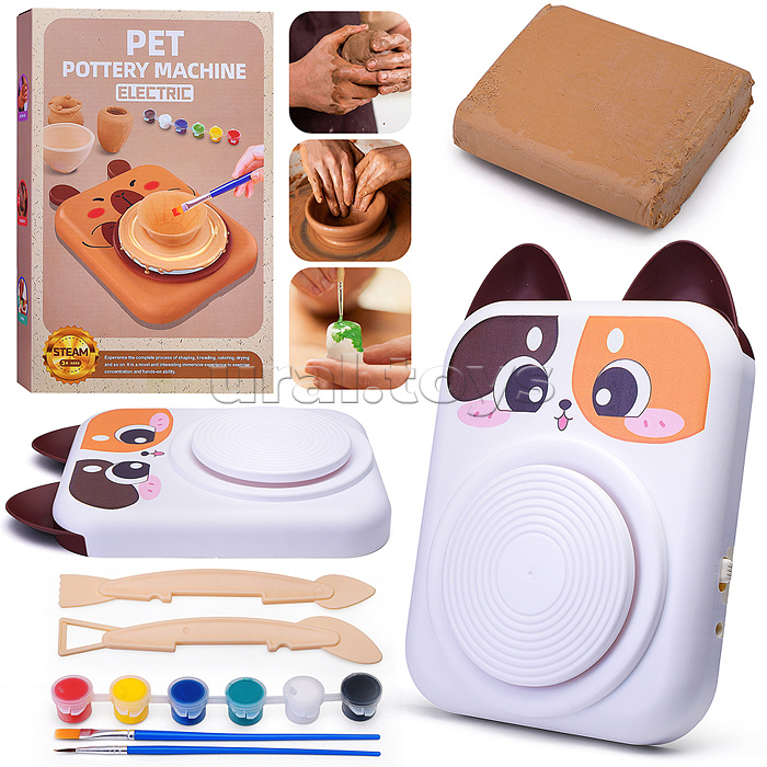 Набор творческая мастерская "Творить с глиной" в коробке