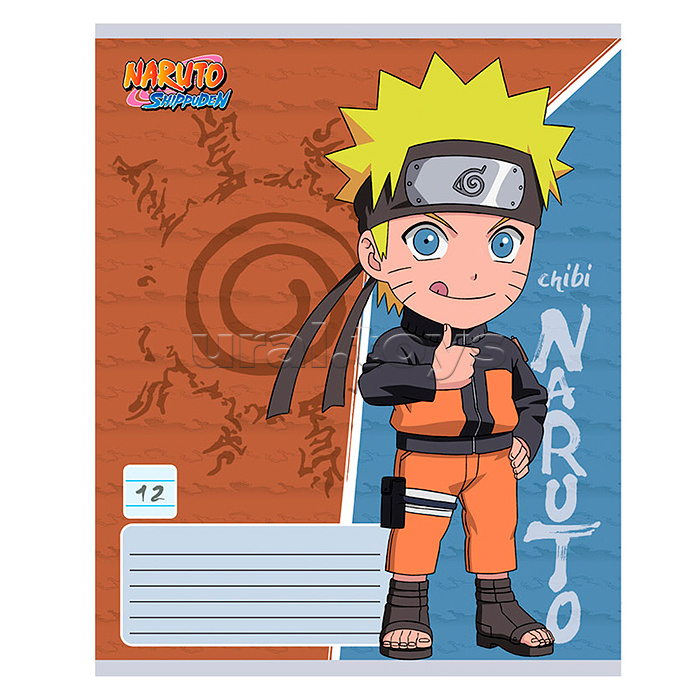 Тетрадь 12л. линия А5 "Naruto"