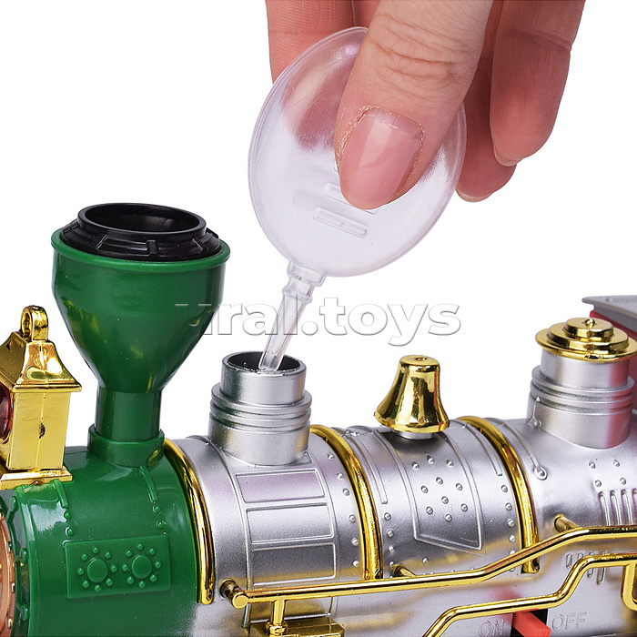 Железная дорога "Рождественское путешествие" р/у, 27 MHz, в коробке