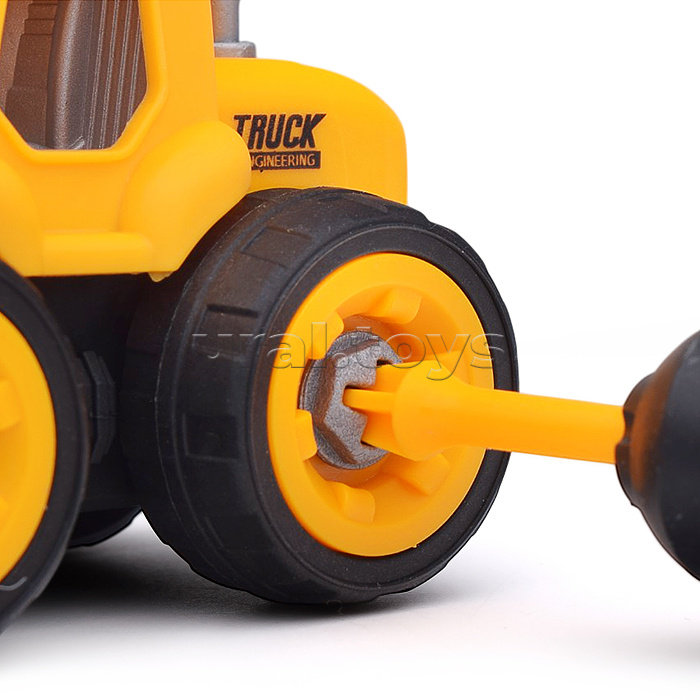 Конструктор "Спецтехника" с отверткой, в пакете