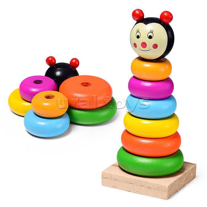 Пирамидка "Божья коровка"