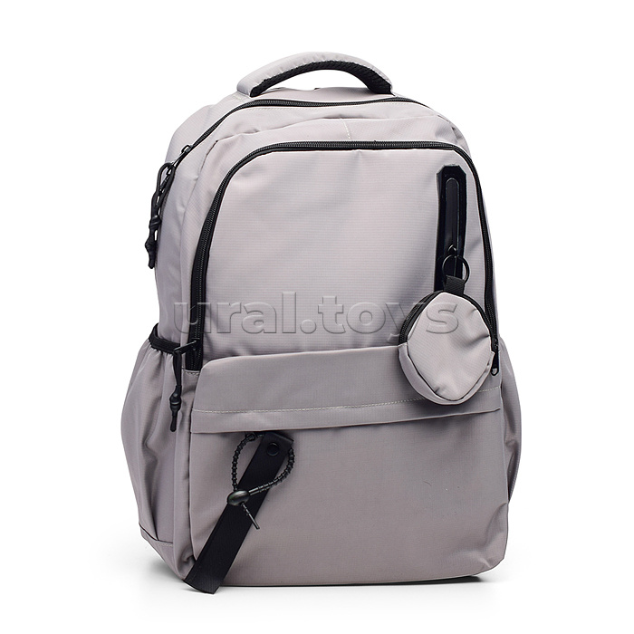 Рюкзак "Street Style" подростковый 48x31x17 см (25 л) 700 г, влагостойкий нейлон, 2 отделения на молнии, одно с уплотненным отделением для ноутбука до 17 дюймов и книг, 2 передних кармана на молнии, кошелек, уплотненная спинка и уплотненные лямки, багажна Рюкзак "Street Style" подростковый 48x31x17 см (25 л) 700 г, влагостойкий нейлон, 2 отделения на молнии, одно с уплотненным отделением для ноутбука до 17 дюймов и книг, 2 передних кармана на молнии, кошелек, уплотненная спинка и уплотненные лямки, багажна