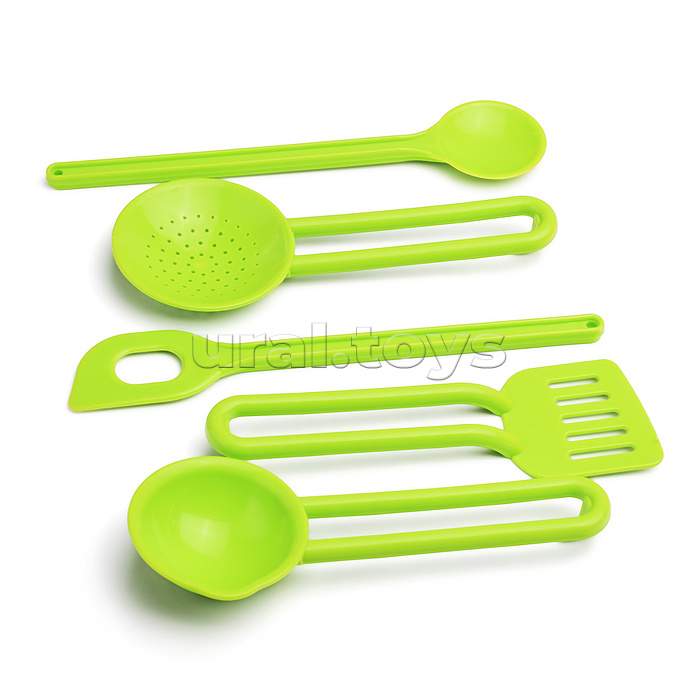 Набор посуды для кукол "Три кота" (20 элементов) (в контейнере)